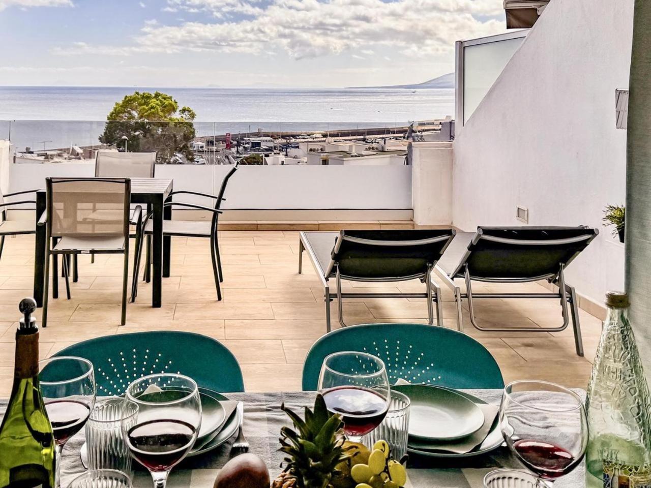 Arthouse Sea View - Acquamarina E Zaffiro Vila Puerto del Carmen  Exterior foto